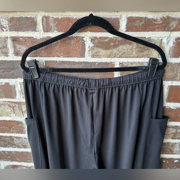 Halara Elastic Waistband Drawstring Pocket Palazzo Flowy Wide Leg Pants XL NWT - Picture 7 of 16